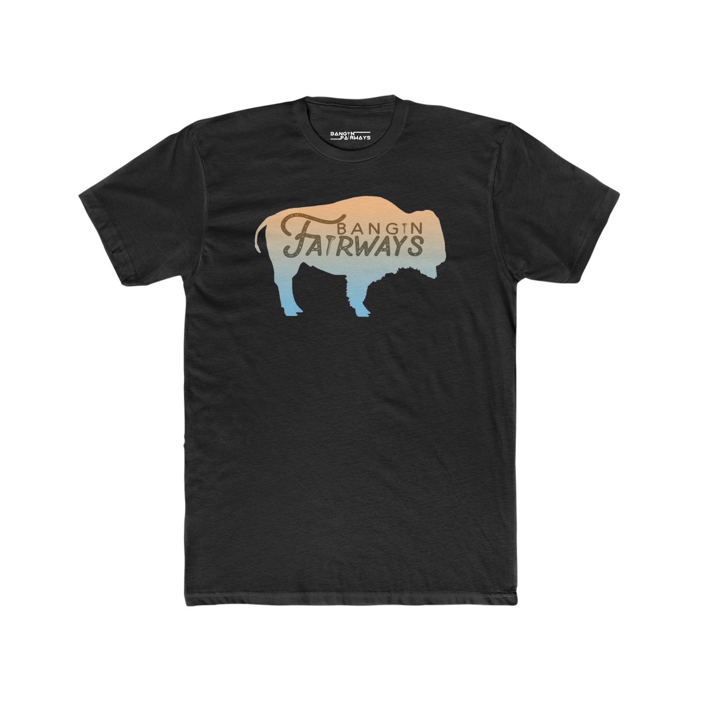 Buffalo Fade Cotton Crew Tee
