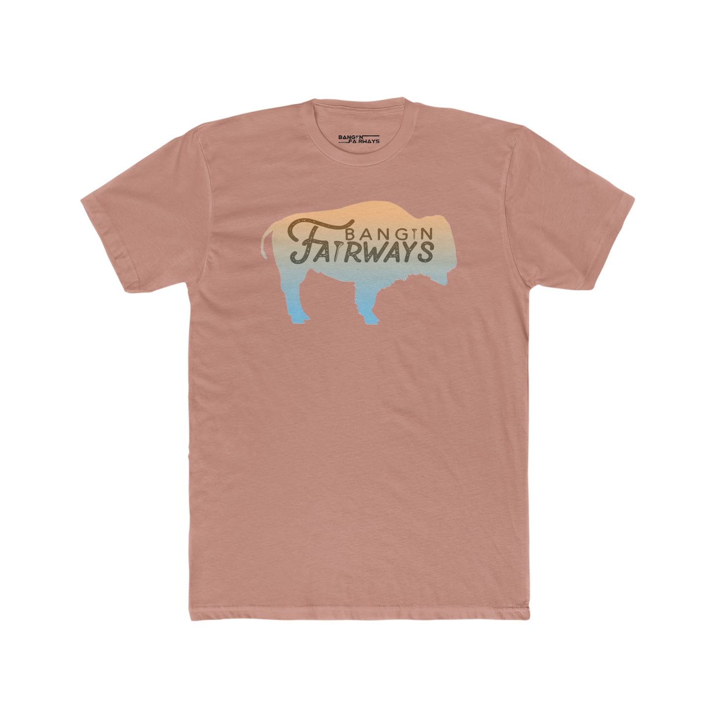 Buffalo Fade Cotton Crew Tee