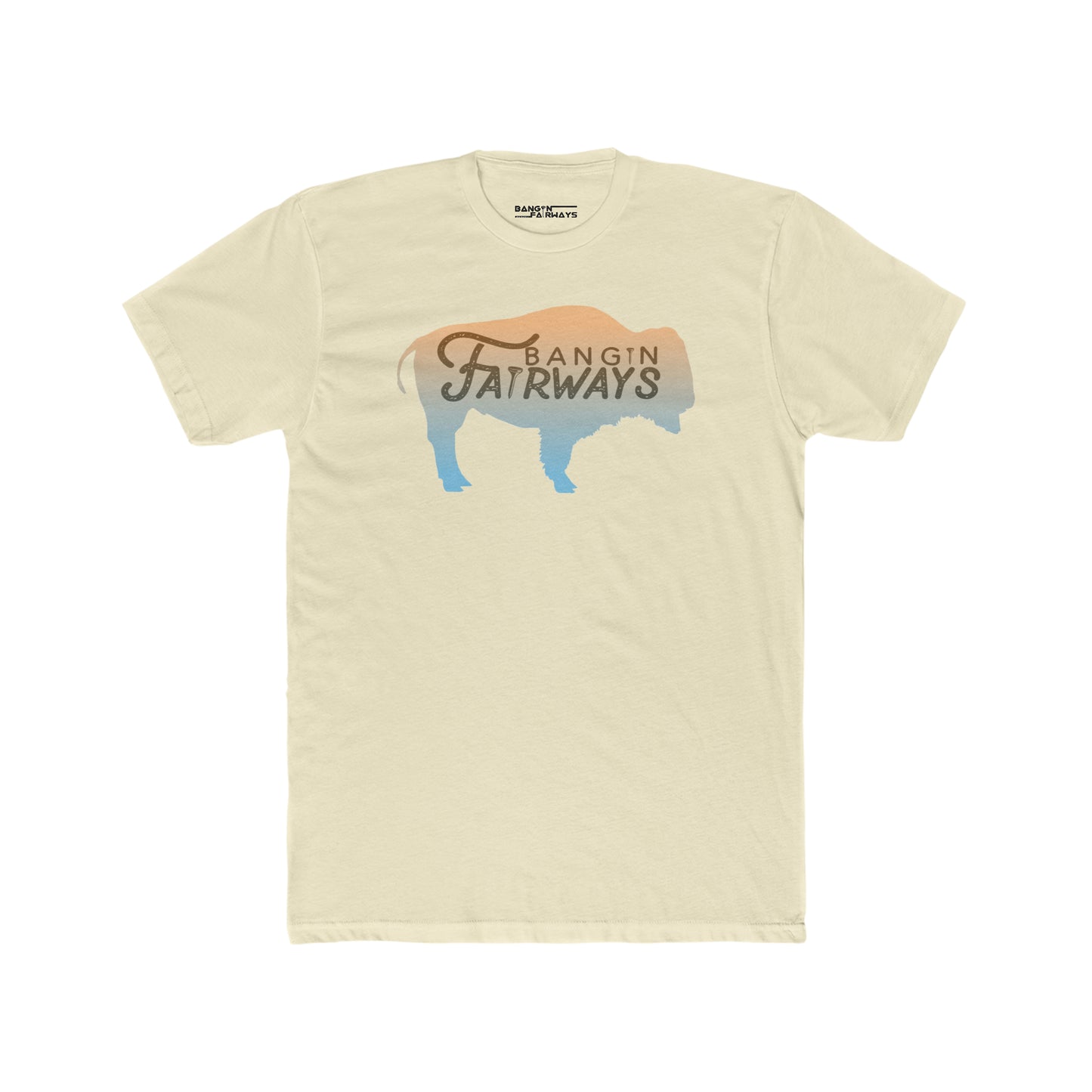 Buffalo Fade Cotton Crew Tee