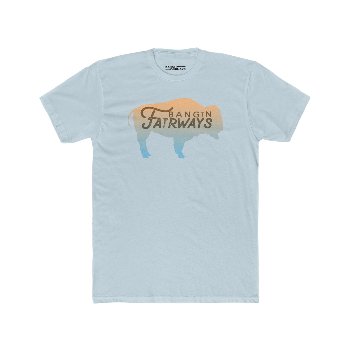 Buffalo Fade Cotton Crew Tee