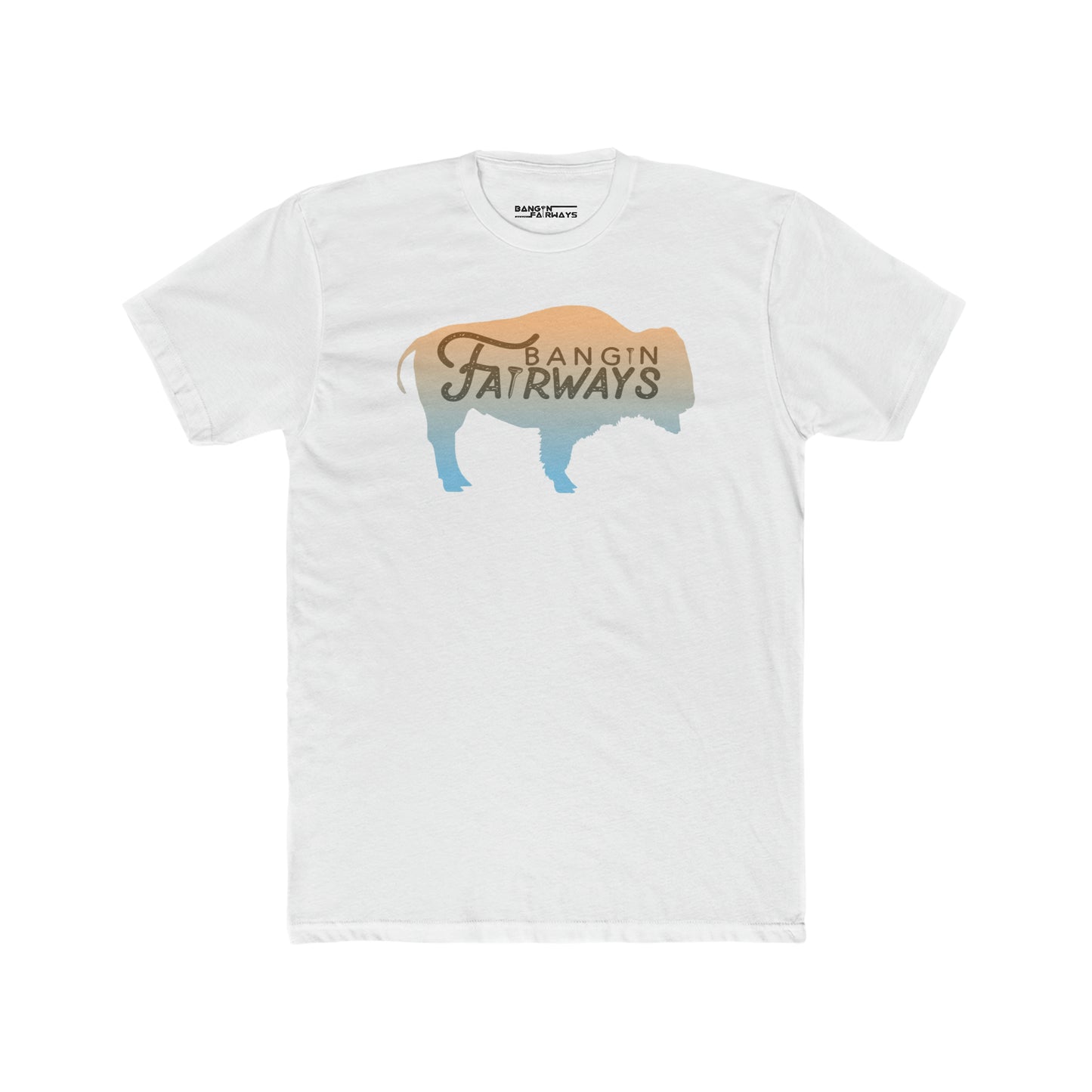 Buffalo Fade Cotton Crew Tee