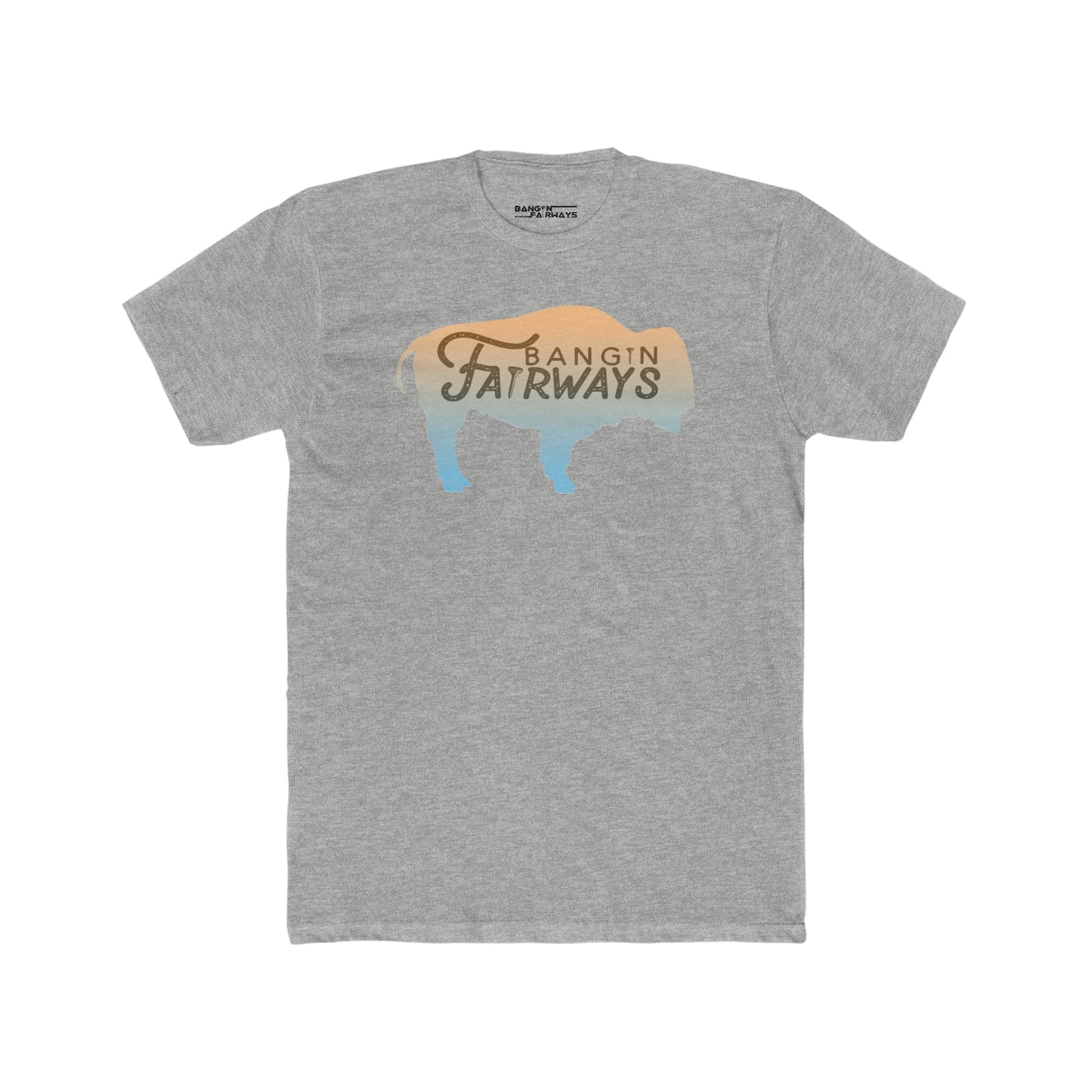 Buffalo Fade Cotton Crew Tee