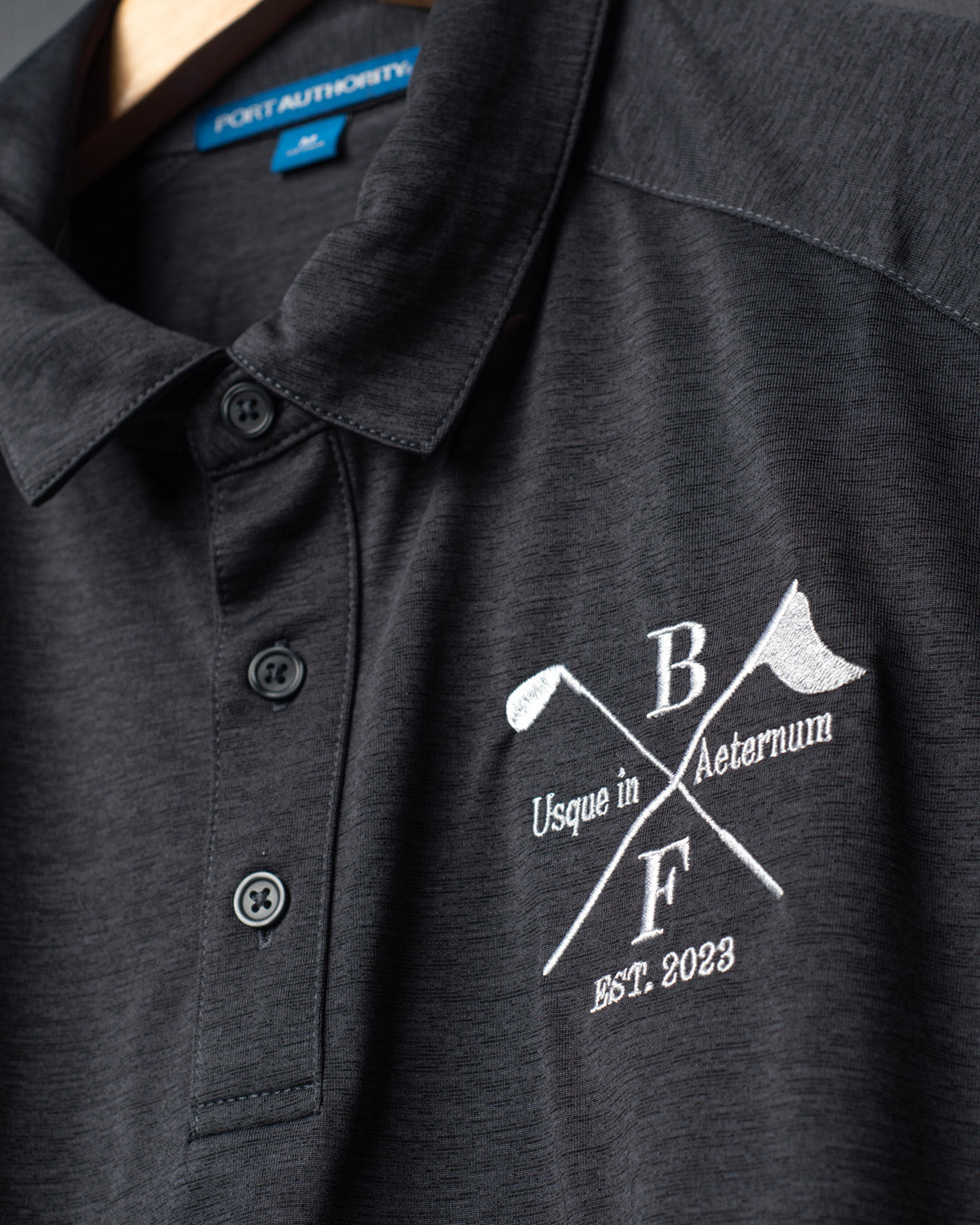 BF Dark Grey Polo