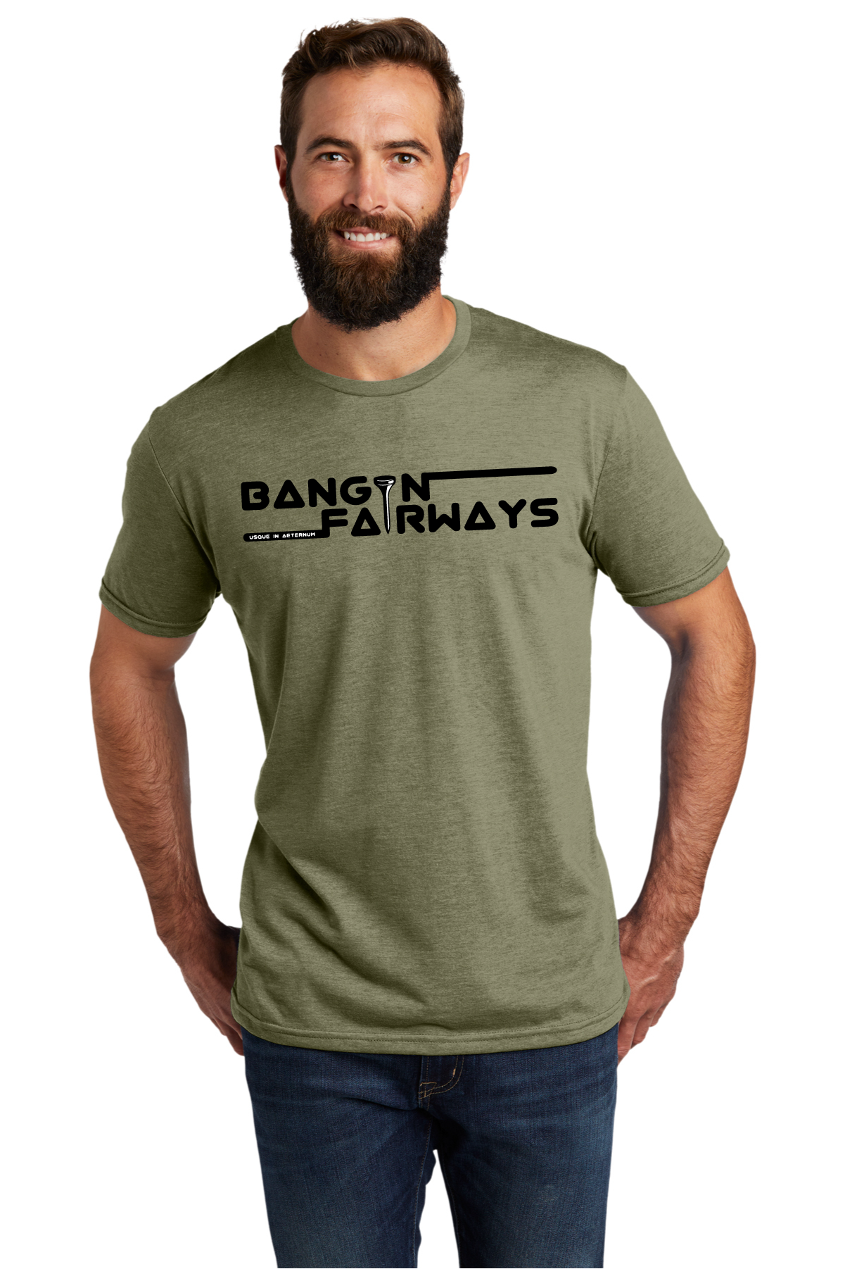 Mil Green Retro BF Shirts