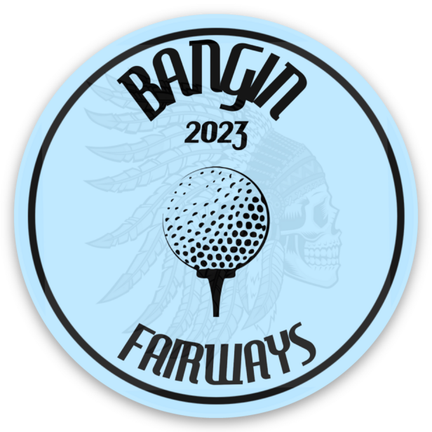 2 inch Light Blue Native Sticker