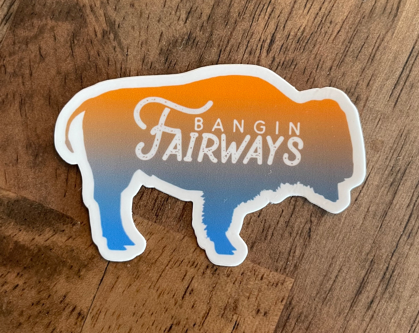 Fade Buffalo Sticker